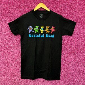 Grateful Dead Dancing Bears Psychedelic Jam Band Rock Tee M